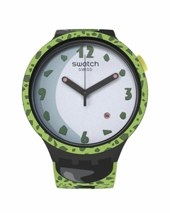 Reloj Swatch Sb01z401 Cell Dragon Ball Z X Swatch Big Bold unisex malla de silicona con calendario - comprar online