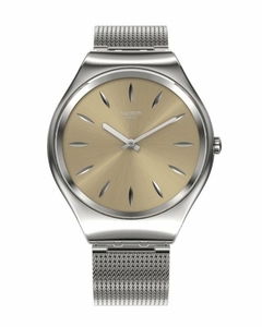 Reloj Swatch SYXS133M Skingoldenblink para dama malla de acero en internet