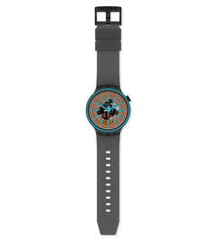 Reloj Swatch So27b112 Fire Taste Big Bold Spectrum Unisex malla de silicona - tienda online