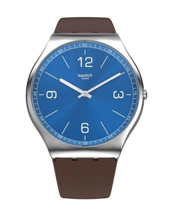 Reloj Swatch SS07S101 Skinwind para cabalero malla de cuero - comprar online
