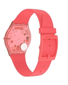 Reloj Swatch SS08R100 SWEET CORAL Monthly Drops para Mujer malla de silicona