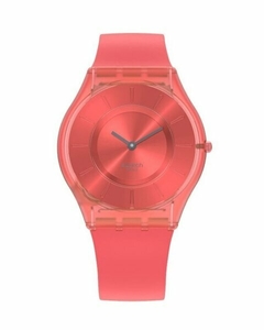 Reloj Swatch SS08R100 SWEET CORAL Monthly Drops para Mujer malla de silicona - BRAINE JOYAS Y RELOJES