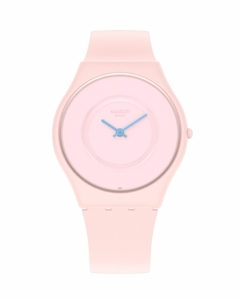 Reloj Swatch SS09P100 Skin Caricia Rosa malla de silicona - BRAINE JOYAS Y RELOJES