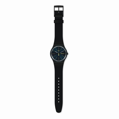 Reloj Swatch SUOB731 Black Rails para caballero malla de silicona con doble calendario - comprar online