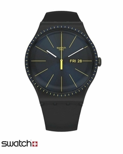 Reloj Swatch SUOB731 Black Rails para caballero malla de silicona con doble calendario en internet