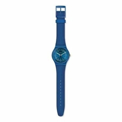 Reloj Swatch Suon143 Cyderalblue Unisex New Gent malla de silicona - comprar online