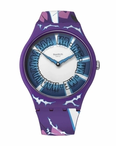 Reloj Swatch Suoz345 Gohan Dragon Ball Z X Swatch unisex malla de silicona en internet