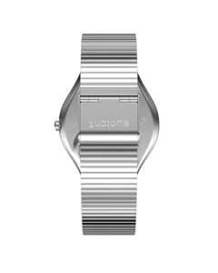 Reloj Swatch SYXS123GG Skinsteel unisex malla de acero plateado - tienda online