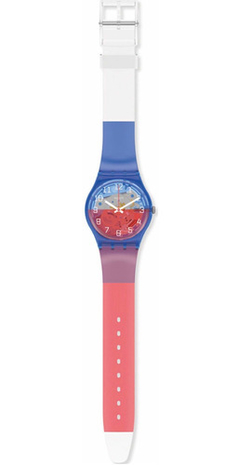 Reloj Swatch GN275 VERRE-TOI Monthly Drops Unisex malla de silicona - BRAINE JOYAS Y RELOJES