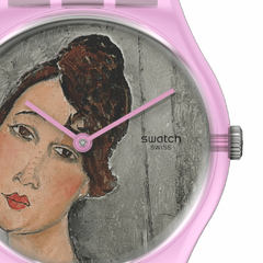 Reloj Swatch GZ356 Portrait Of Dédie, By Amedeo Modigliani para Mujer malla de Silicona en internet