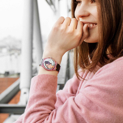 Reloj Swatch GZ356 Portrait Of Dédie, By Amedeo Modigliani para Mujer malla de Silicona
