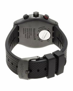 Reloj Swatch YVB403 Black Is Back Power Tracking malla de silicona para caballero cronógrafo en internet
