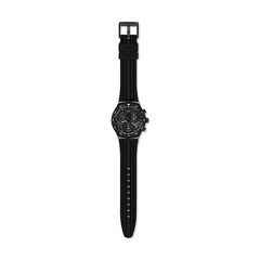 Reloj Swatch YVB409 Techno Black malla de silicona para caballero cronógrafo y calendario - tienda online