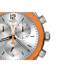 Reloj Swatch YVS483 HYPERBRIGHTS malla de silicona para caballero cronógrafo y calendario en internet