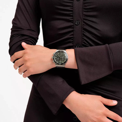Reloj Swatch YVS488G Back in Khaki malla de acero para caballero cronógrafo y calendario - comprar online