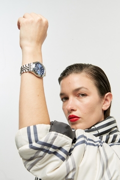 Reloj Swatch YWS436GC Bluora Restyled malla de acero para caballero con calendario - comprar online