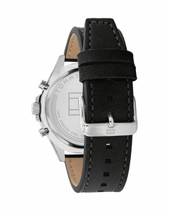 Reloj Tommy Hilfiger Larson 1791984 multifunción para Hombre malla de cuero negro - BRAINE JOYAS Y RELOJES