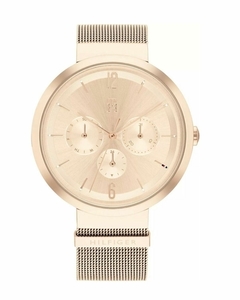 Reloj Tommy Hilfiger Lidia TH1782538 Para Dama malla de acero tejido plateado multifunción - comprar online