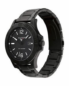 Reloj Tommy Hilfiger Ryan 1791996 Para caballero con calendario malla de acero negro en internet