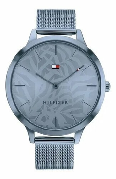 Reloj Tommy Hilfiger Samantha TH1782495 Para Dama malla de acero tejido azul - comprar online
