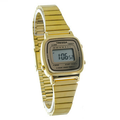 Reloj Tressa Pomme vintage Dorado - comprar online