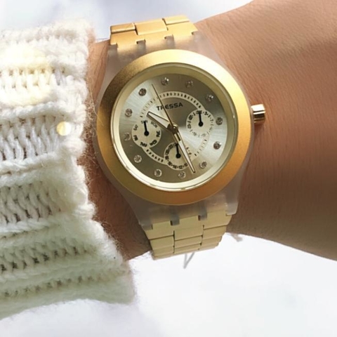 Reloj tressa mujer discount dorado