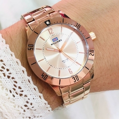 Reloj Williams Design By Okusai Wi-001 Acero Rosé Con 1 Piedra - comprar online