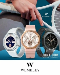 Reloj John L. Cook Smartwatch Modelo Wembley - BRAINE JOYAS Y RELOJES