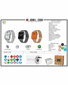 Reloj John L Cook Smartwatch Modelo Spirit - tienda online