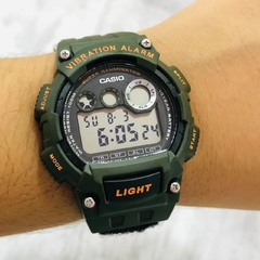 Reloj Casio W-735-HB-3A CA-063 digital malla de tela para Hombre sumergible 100m - comprar online