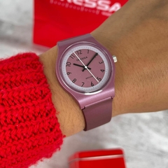 Reloj Tressa Funny TR-002 Malla de caucho violeta