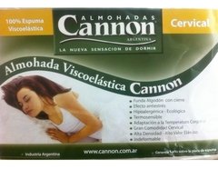 Almohada Cannon Viscoelástica Cervical 57 X 37 - comprar online
