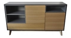 Gabinete Vajillero Miri De Madera Laminado 150x44x85 Cm