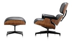 Sillon Eames Miller Lounge Chair Poltrona Con Otomana - tienda online