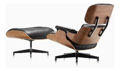 Sillon Eames Miller Lounge Chair Poltrona Con Otomana - Veró Amoblamientos