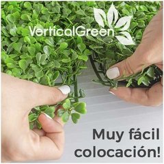 Jardin Vertical Artificial Artemis Plastico Panel 60x40 Cm - comprar online