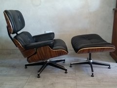 Sillon Eames Miller Lounge Chair Poltrona Con Otomana