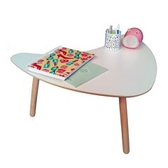 Mesa Ratona Boom Melamina Madera 80x60x45 Cm - comprar online