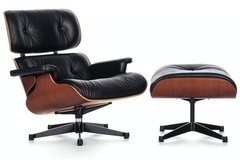 Imagen de Sillon Eames Miller Lounge Chair Poltrona Con Otomana