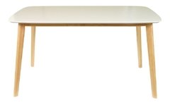 Mesa Claire Norway Laqueada Madera 140x80x75 Cm en internet