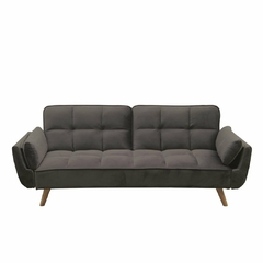 Sofa Cama Oslo Base De Madera Tela Pana - comprar online