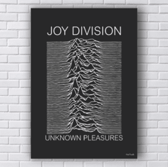 Placa JOY DIVISION UNKNOWN PLEASURES