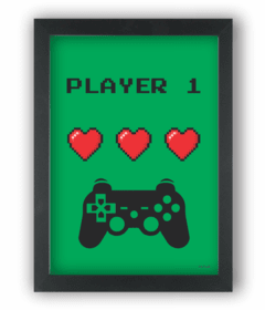 Quadro Gamer Player 1