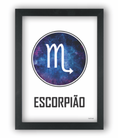 Quadro Símbolo signo escorpião