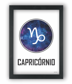 Quadro símbolo signo capricórnio