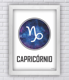 Quadro símbolo signo capricórnio