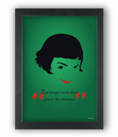 Quadro AMELIE POULAIN LES TEMPS SONT DURS