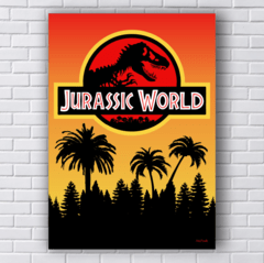 Placa JURASSIC WORLD