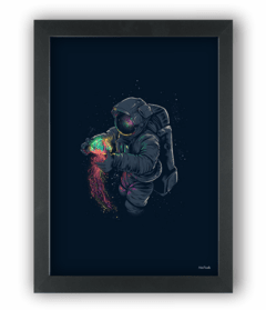 Quadro astronauta