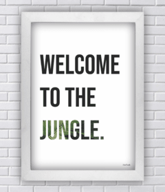 Quadro WELCOME TO THE JUNGLE